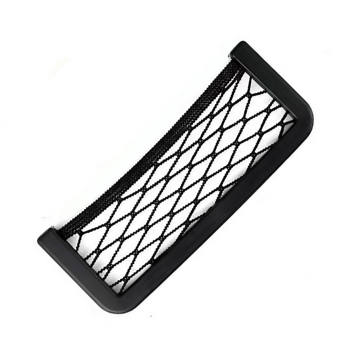 Сетка-органайзер Карман в салон авто на спинку и панель 19х8 см Черный (25184196)