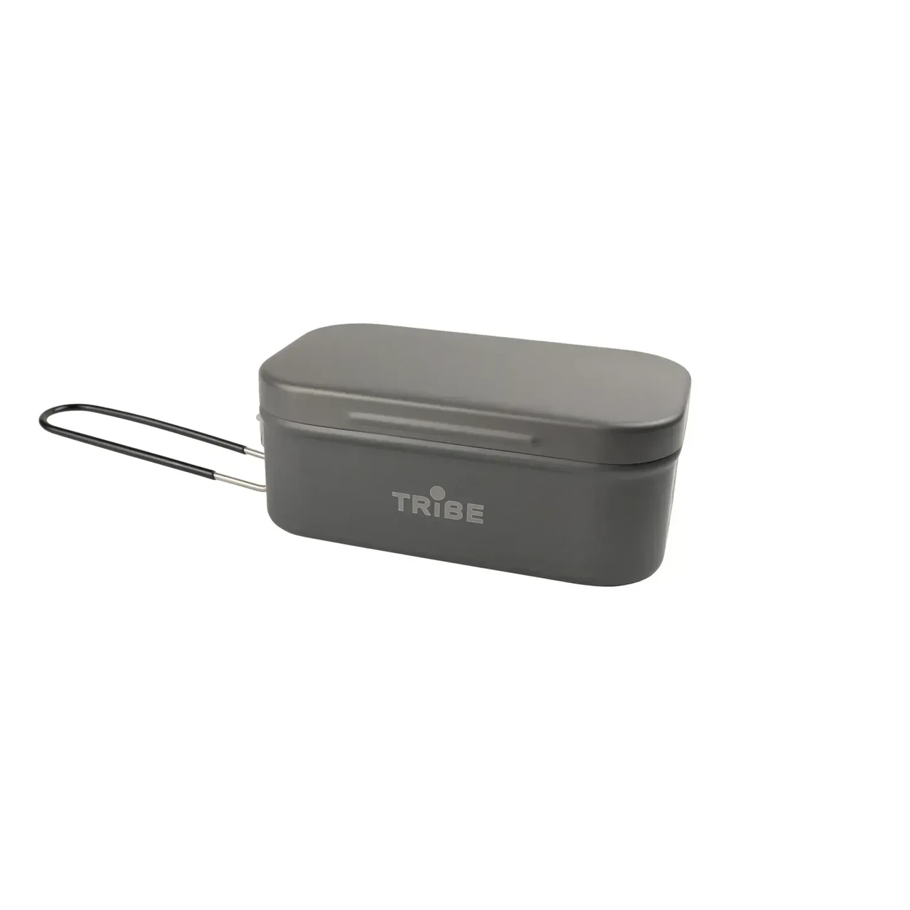 Контейнер надежный Tribe Lunch Box Alu для еды из анодированного алюминия 0,5 л (T-FG-0016-grey) - фото 2