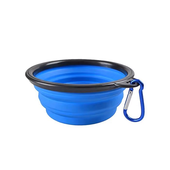 Тарілка складна для домашніх тварин силіконов 350 мл (948)