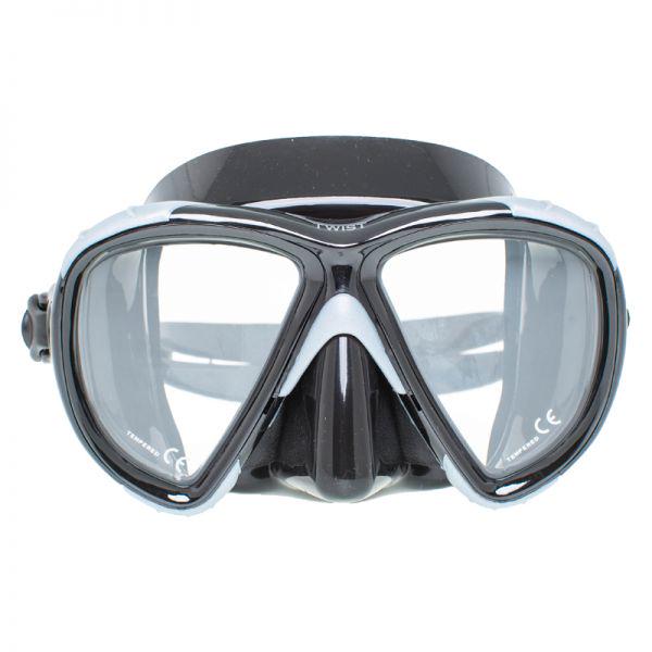 Маска для снорклинга и дайвинга Marlin Twist Black/Silver Маска для снорклинга и дайвинга Marlin Twist Black/Silver