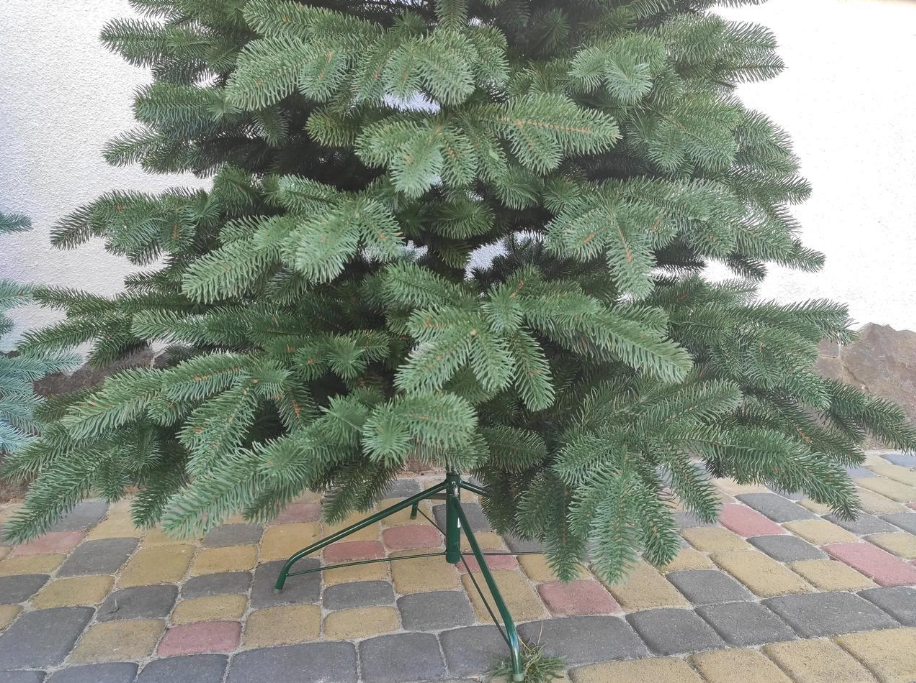 Штучна ялинка лита Елітна з підставкою 1,50 м Зелений (NYT15293) - фото 2 Штучна ялинка лита Елітна з підставкою 1,50 м Зелений (NYT15293) - фото 2