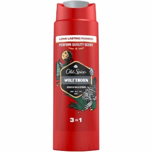 Гель для душа Old Spice Wolfthorn 400 мл (37459352)