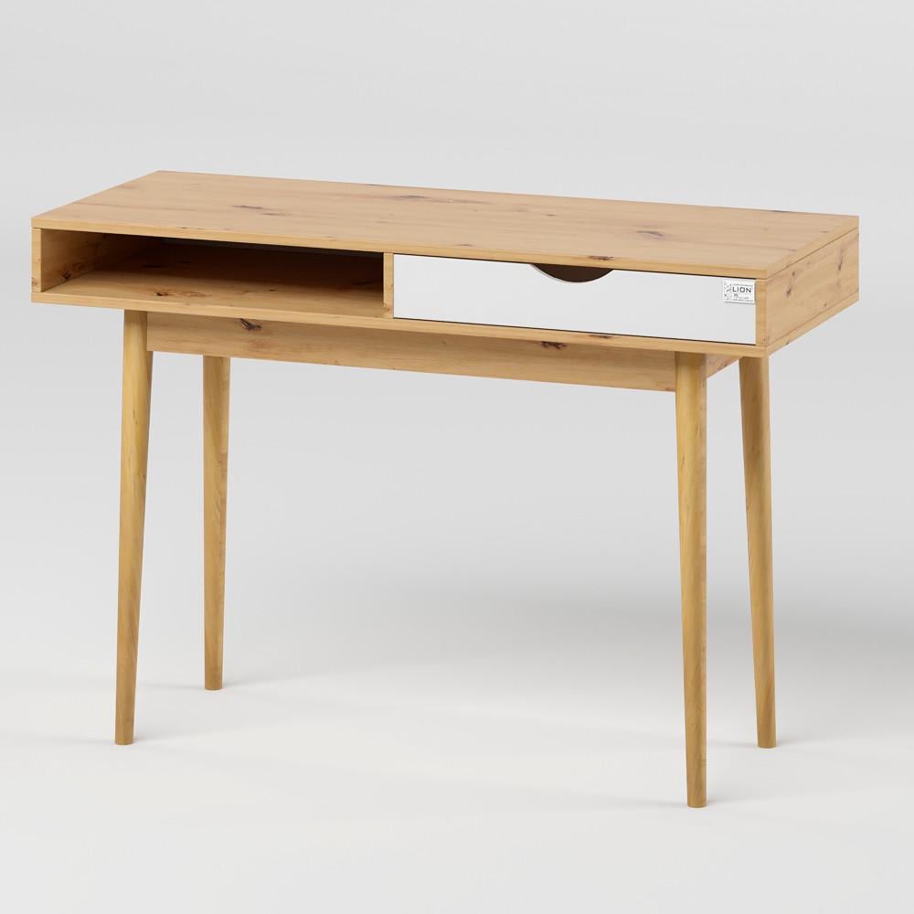 Письменный стол Lion Сканди-1 Нимфея Альба/Дуб Артизан (Lion-041008)