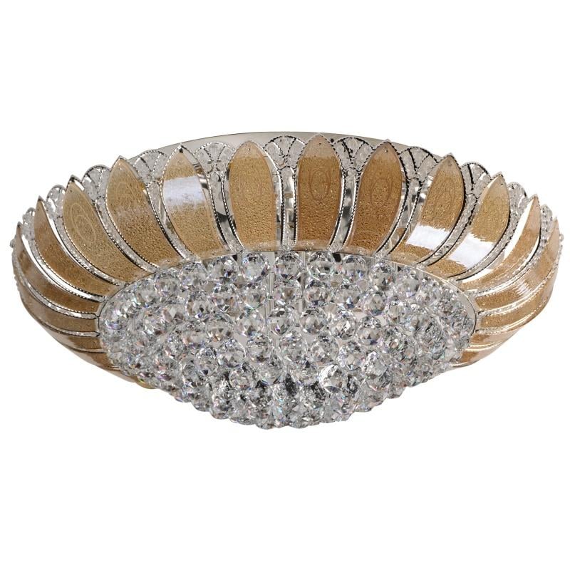 Люстра потолочная торт Brille BCL-387S/13xE14/28 LED с подсветкой большая