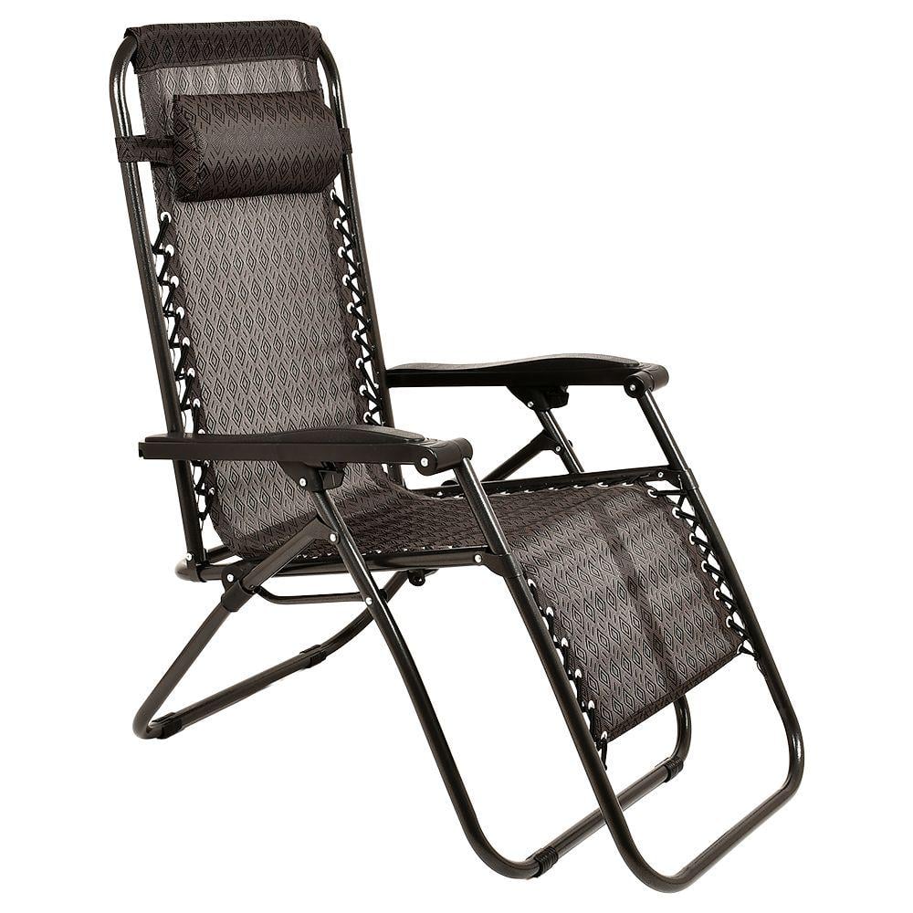 Кресло-шезлонг Stenson MH-3066C-1 160х62х110 см Коричневый (27918432)