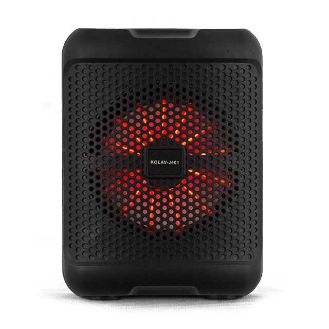 Колонка портативная KOLAV-J401 на аккумуляторе с микрофоном