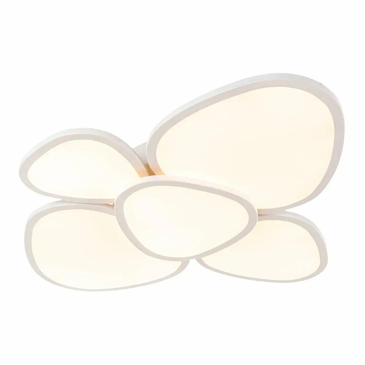 LED-люстра потолочная Sirius 115W на пять плафонов 3000/6500К IP20 2910 L Белый (28685747)