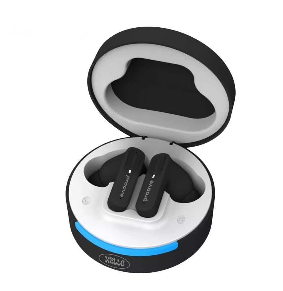 Наушники беспроводные Proove Mello TWS with ANC/APP Black (м00198)