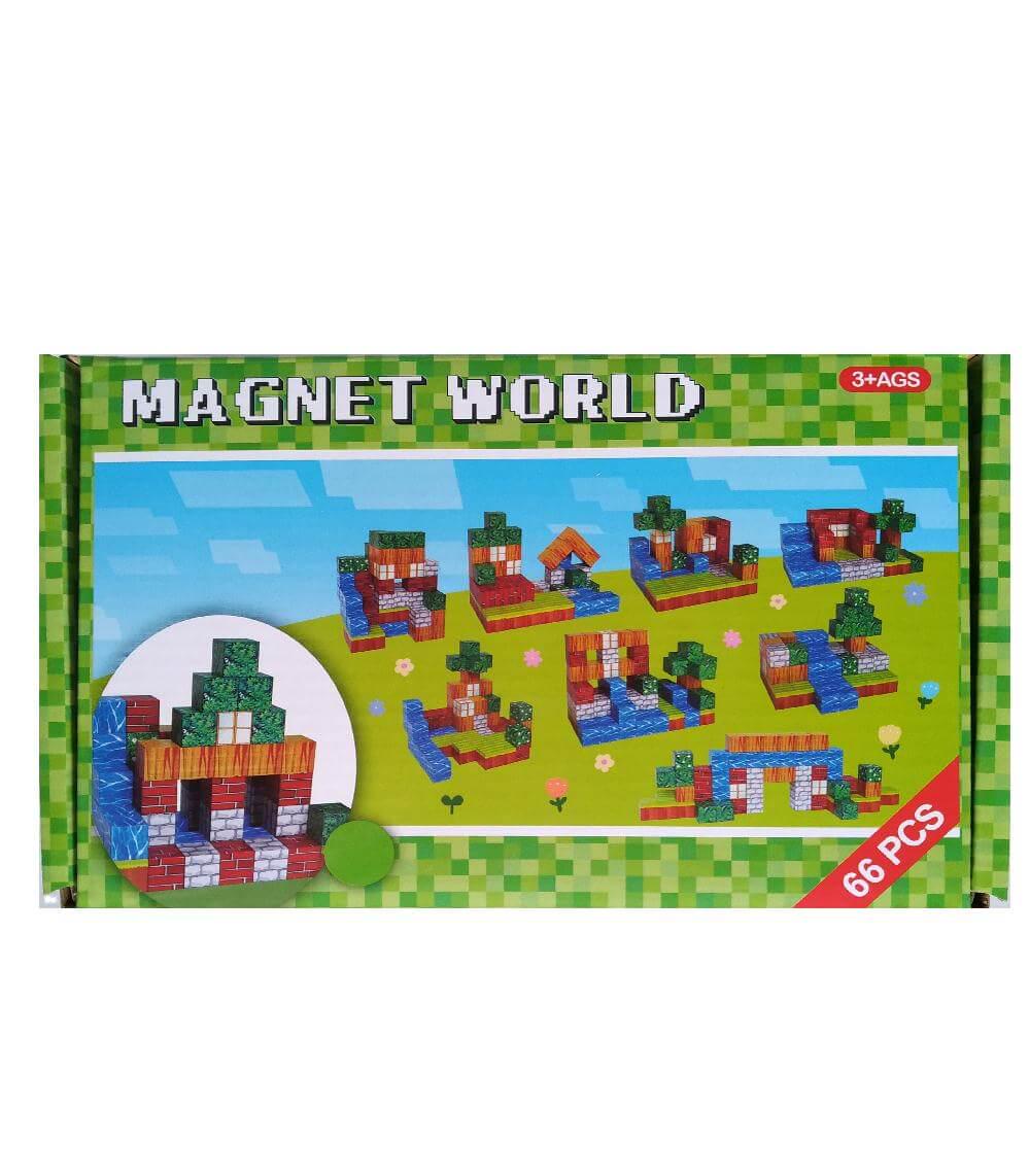 Конструктор магнитный Майнкрафт 8 вариантов сборки 66 эл. (ТВ11) Конструктор магнитный Майнкрафт 8 вариантов сборки 66 эл. (ТВ11)