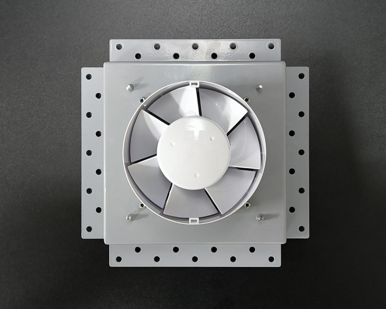 Вентилятор витяжний прихованого монтажу AirRoxy dRim 100 hs bb з таймером та датчиком вологості Сірий (100 hs GREY) - фото 7 Вентилятор витяжний прихованого монтажу AirRoxy dRim 100 hs bb з таймером та датчиком вологості Сірий (100 hs GREY) - фото 7