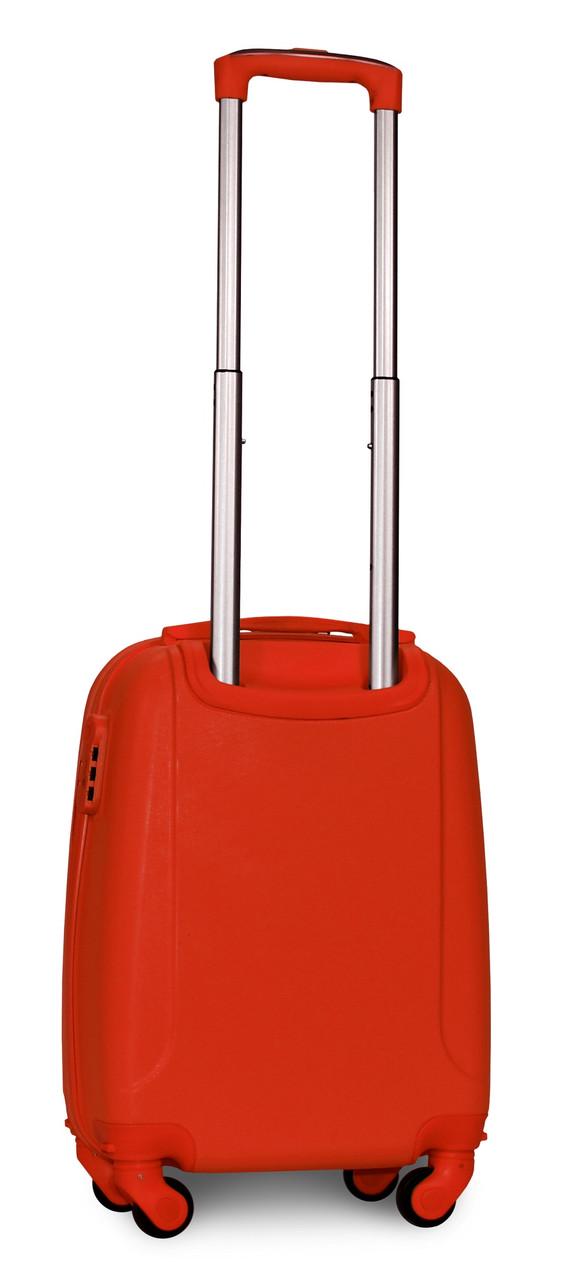 Чемодан пластиковый Fly 310 XS мини ручная кладь на 4 колесах Оранжевый (CEKRBFL310XM4ORA) - фото 2