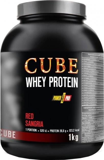 Протеин Power Pro Whey Protein Cube 1 кг Сангрия