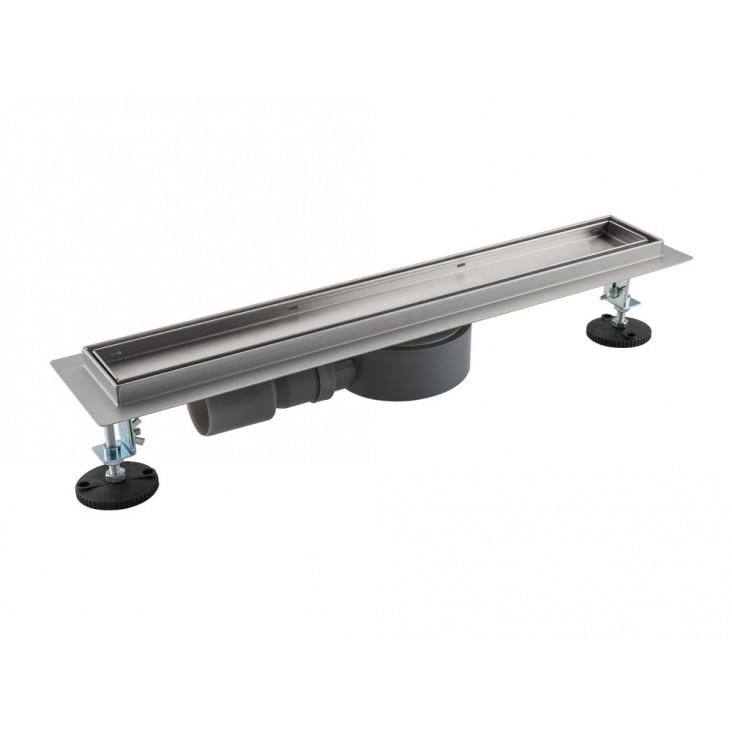 Трап под плитку Gappo G88007-4 линейный нержавеющая сталь 70х800 мм (1043857)