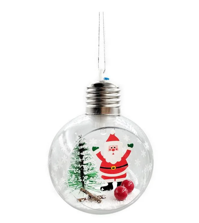 Игрушка-подвеска новогодняя R96064 Lamp 9 см