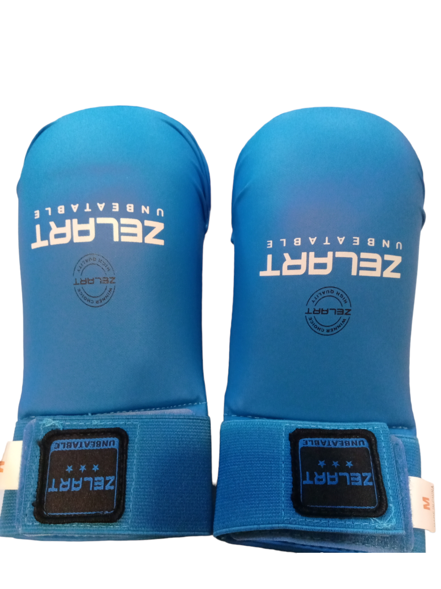 Накладки-перчатки карате Zelart BO-7250 PU XS Синий (8585053828988)