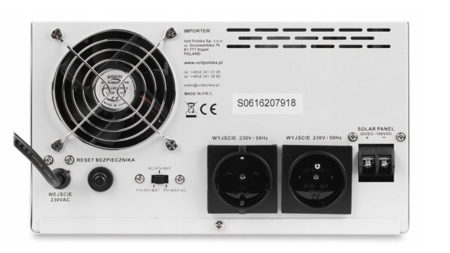 Джерело безперебійного живлення аварійний SINUS PRO 2000S 40A MPPT INVERTER сонячний (2285147838) - фото 5