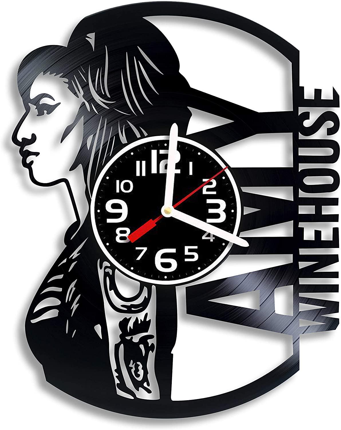 Часы настенные Amy Winehouse 2070 из виниловой пластинки
