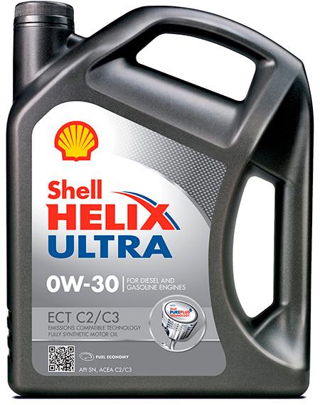 Мастило моторне Shell Helix Ultra ECT C2/C3 0W-30 5 л (550046307)