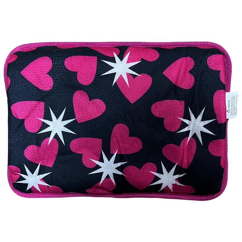 Электрическая грелка Borsa Acqua Сердечки муфта с автоотключением Розовый (0aa9a79a) - фото 1