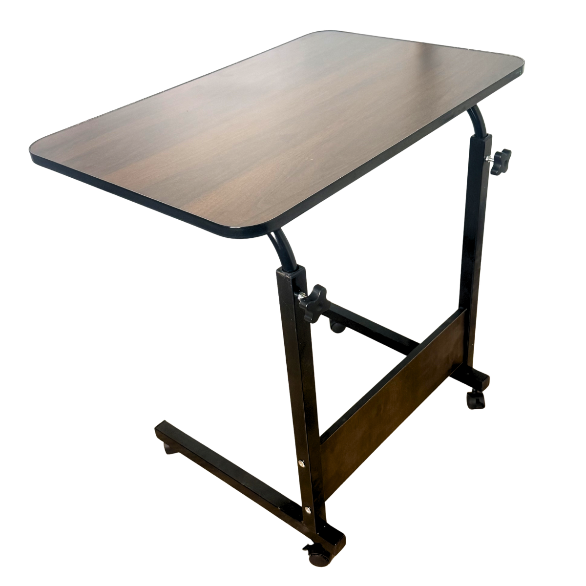 Стол приставной передвижной на колесах с регулировкой высоты для ноутбука работы и дома (NST-026)