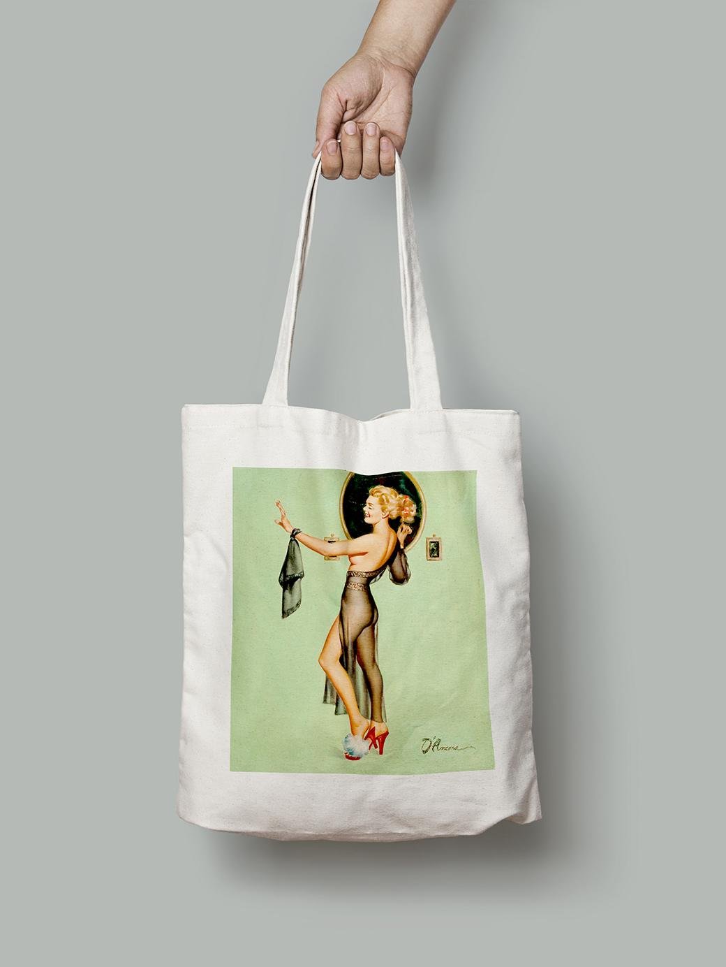 Эко-сумка шопер Чудо как хороша!!! Эдварда Д'Анкона