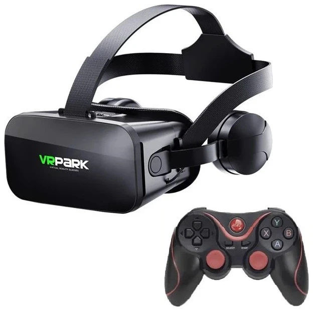 VR-гарнитура с джойстиком для смартфонов VR PARK KBY004+Terios T3 4,7-6,0" Black