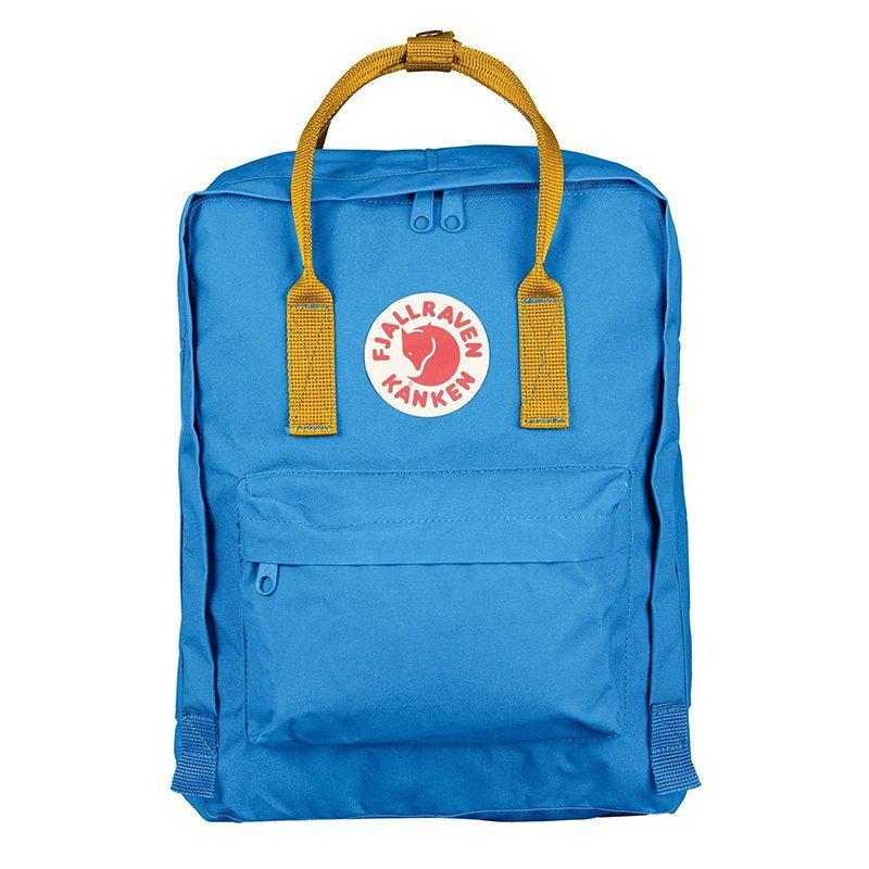 Городской рюкзак Fjallraven Kanken 16 л Un Blue/Warm Yellow (23510.525-141) Городской рюкзак Fjallraven Kanken 16 л Un Blue/Warm Yellow (23510.525-141)
