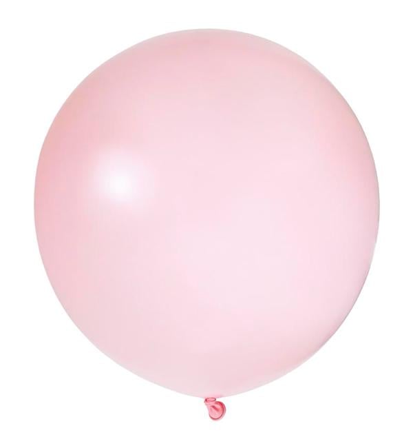 Повітряні кулі Balonevi 60 см 1 шт. Рожевий макарун (12840627)