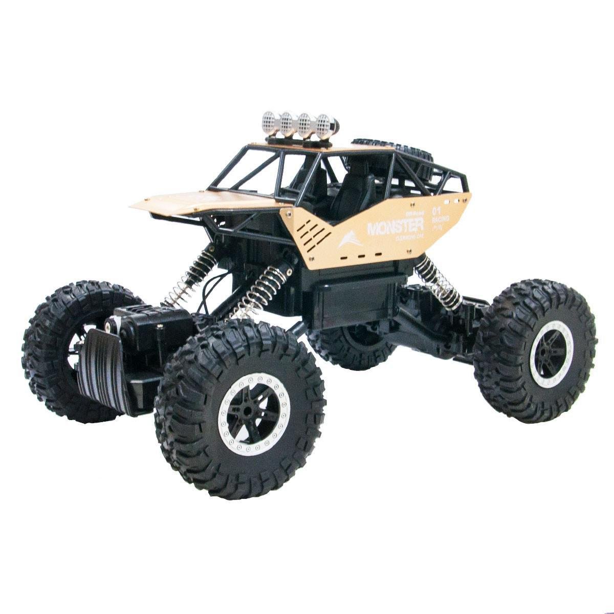 Радіокерований автомобіль OFF-ROAD CRAWLER FORCE 7,2 V металевий корпус/1:14 Золотий (АС59039)
