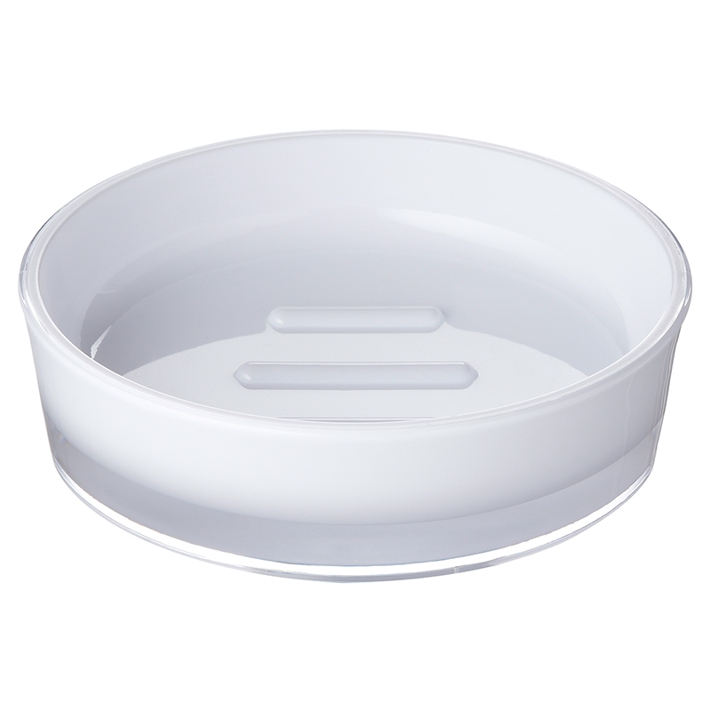 Мильниця Ridder 21033.01 Soap Dish Disco Білий (740)