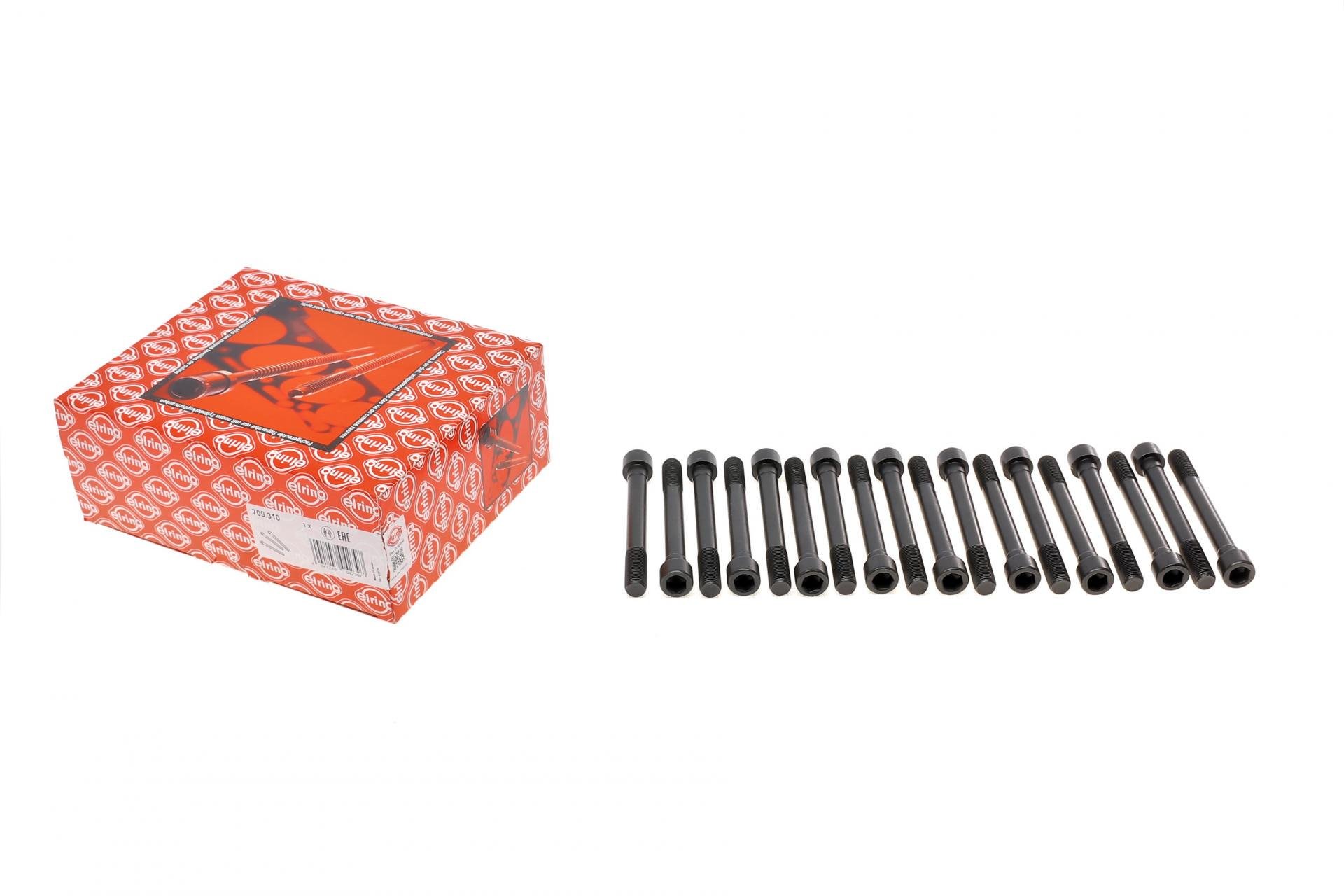 Болты головки ELRING Mitsubishi Pajero 2,3/2,5 TD 86- 18 шт. (709,310)