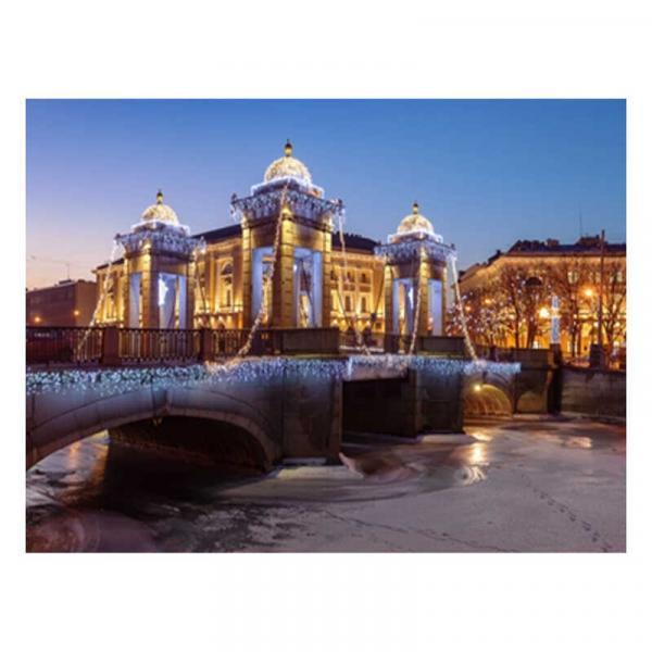 Алмазна мозаїка TK Group Міст 40х30 см з рамкою в коробці (GB74558-mt)