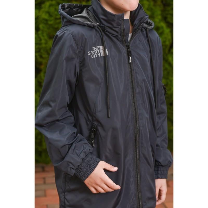 Ветровка детская на флисе 134 см Синий (2713964362) - фото 5 Ветровка детская на флисе 134 см Синий (2713964362) - фото 5