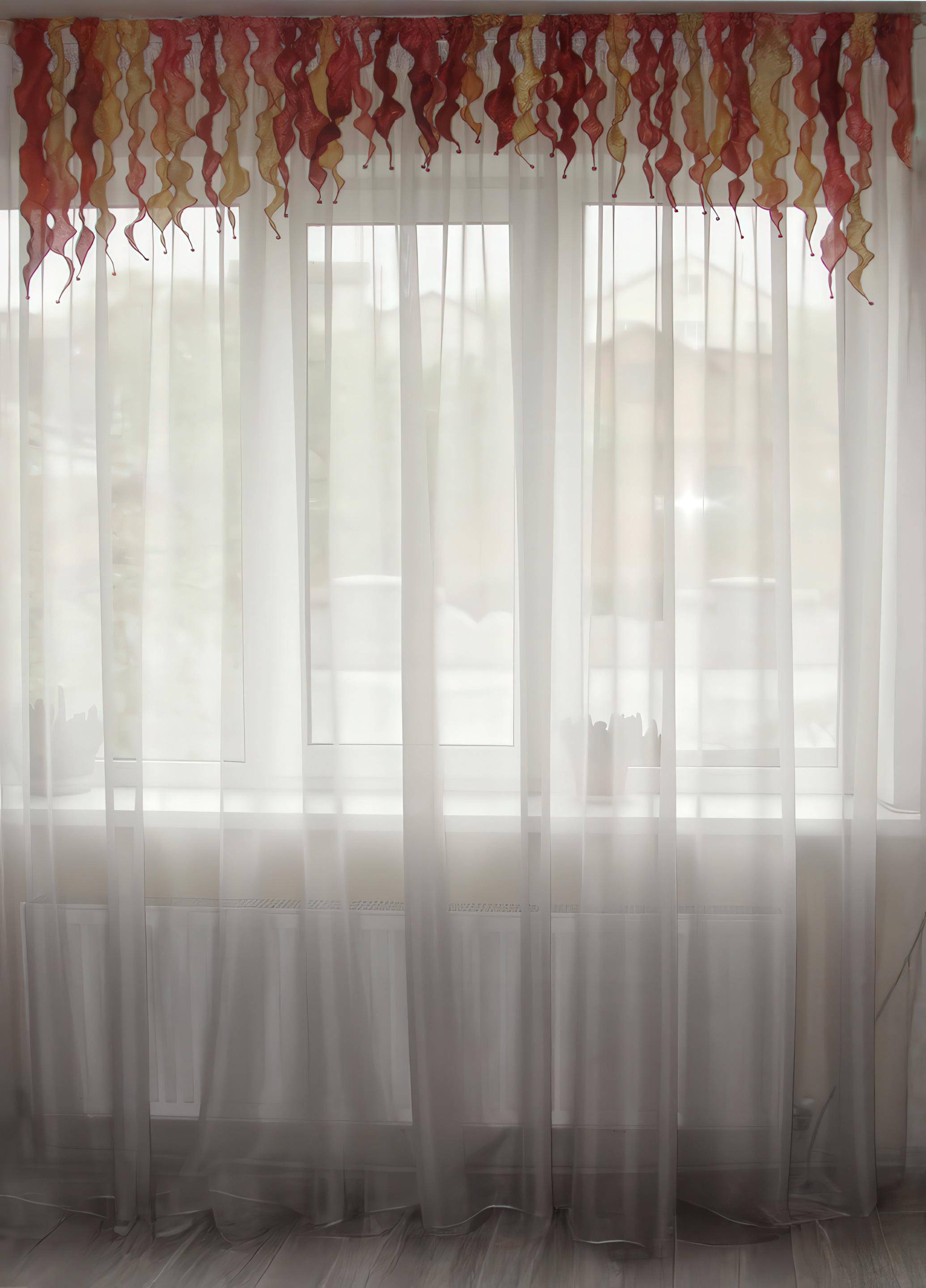 Ламбрекен Firanka Водоспад 1,5 м Різнокольоровий (24в)