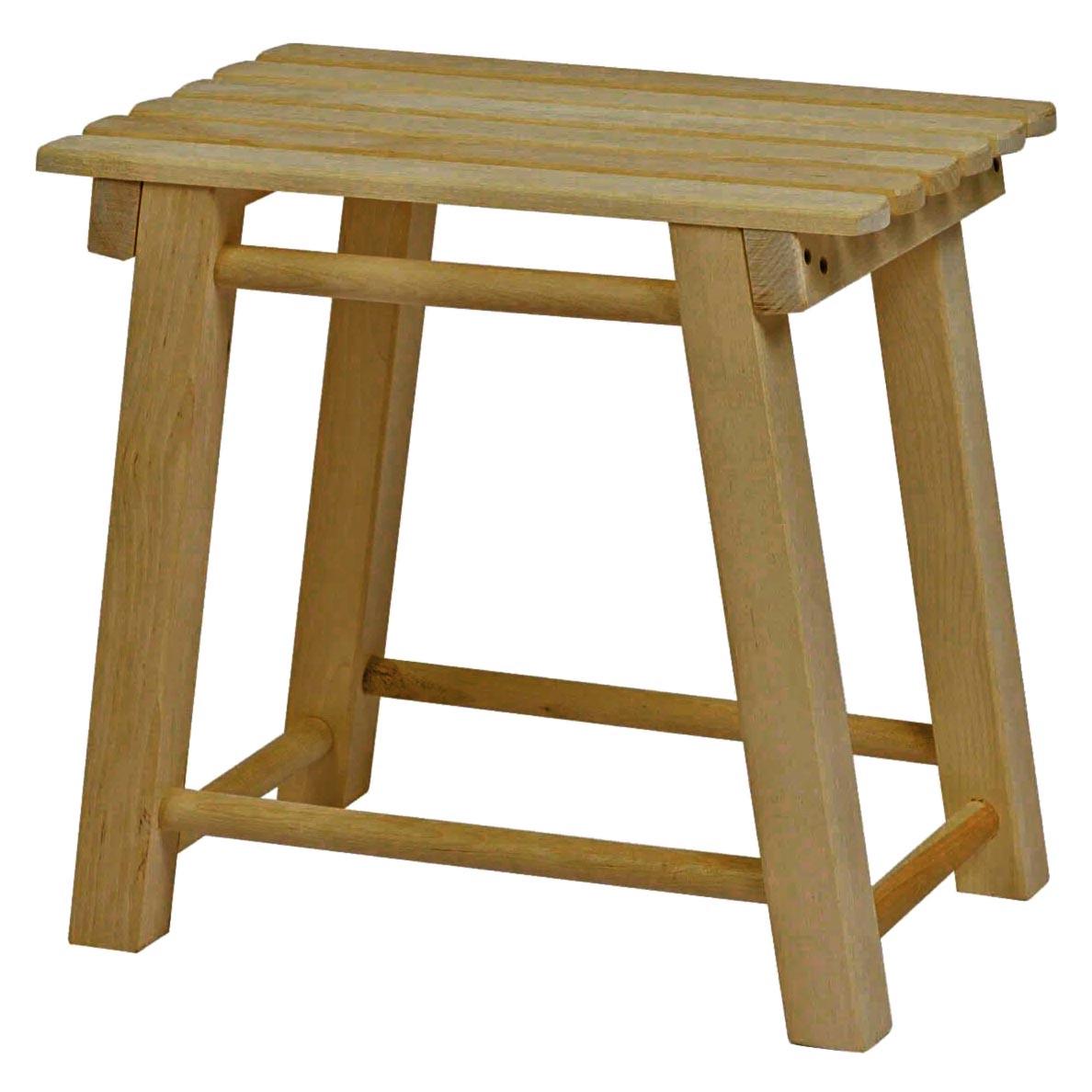 Табурет для ванной из дерева Ненаро Сиена (ТВН-001705)