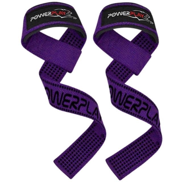 Лямки для тяги PowerPlay 7064 Lifting Gym Straps Фиолетовый (21398892)