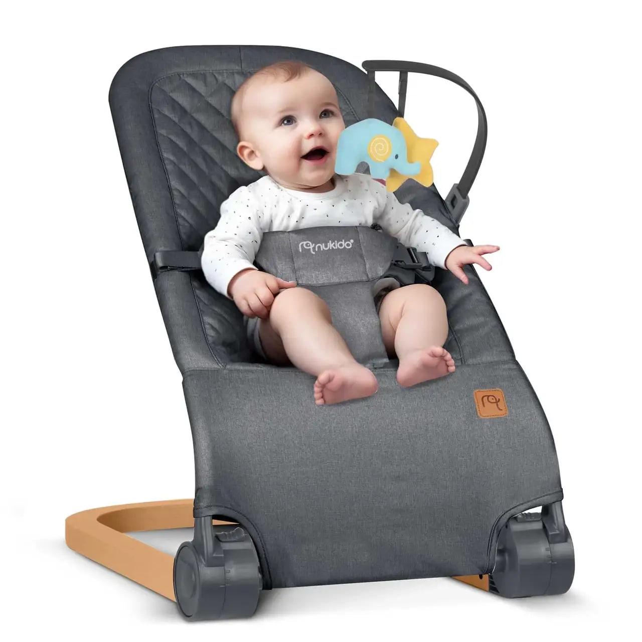 Дитяче крісло з іграшками Nukido 705202 Антрацит - фото 6