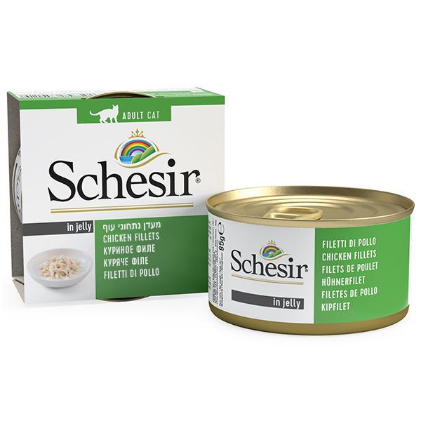 Корм вологий Schesir Chicken 85 г