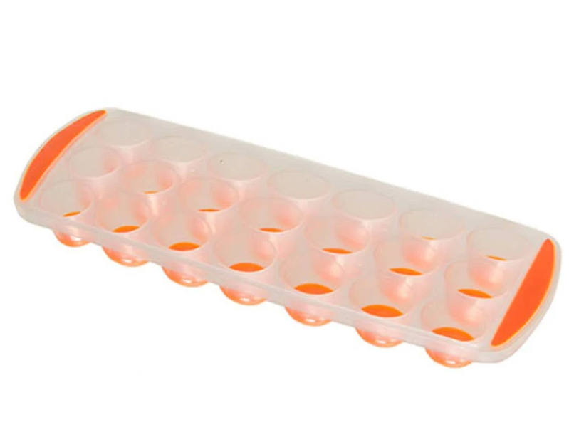 Форма для льда силиконовая Hoz Оранжевый (MMS-R21080)