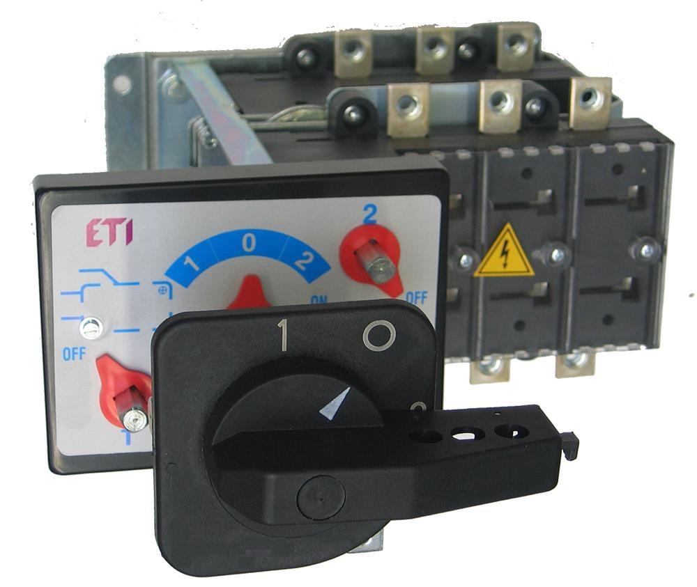 Перемикач навантаження ETI LA1/D CO I-0-II 3P 160A 500 V виносна рукоятка (4667001)