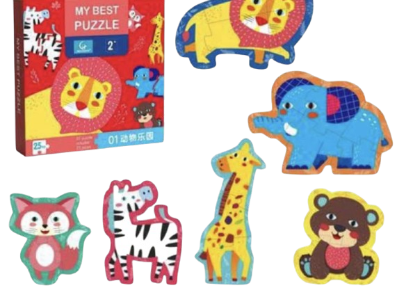 Набор детских пазлов Toy с животными (2677474682)