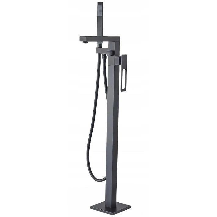 Смеситель для ванны напольный Sohos Черный (33968888)