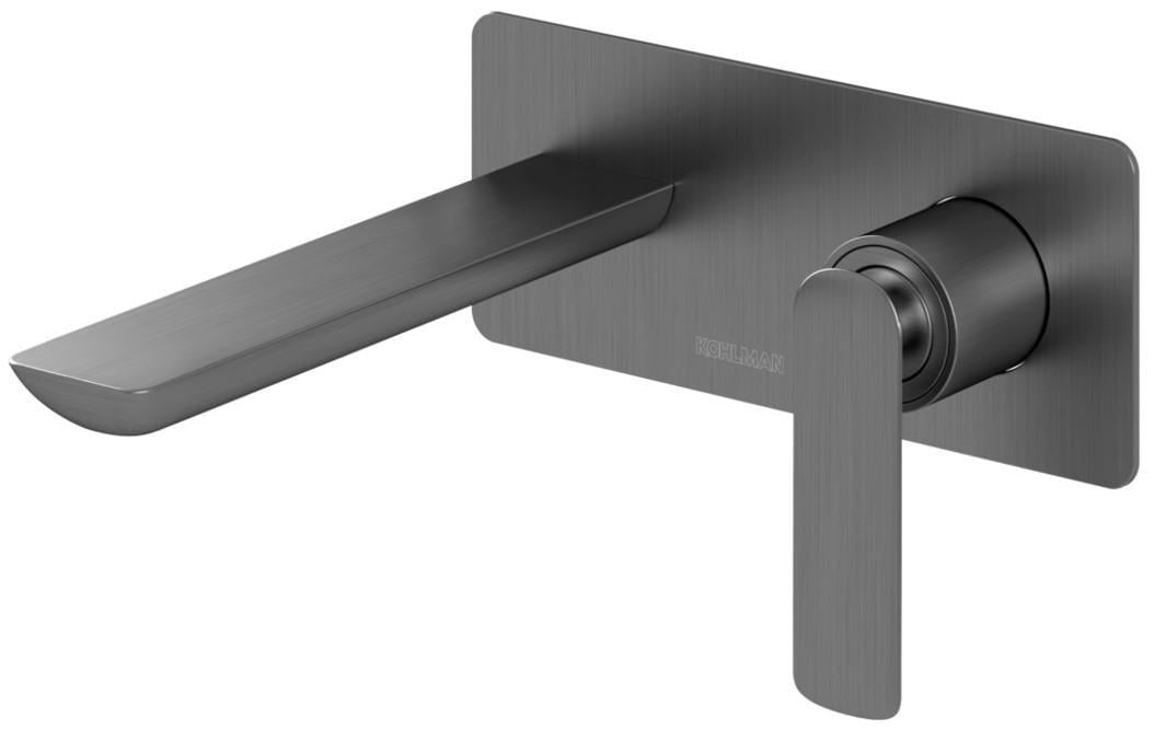 Смеситель для раковины Kohlman Experience с боксом скрытого монтажа Graphite (2808405799)