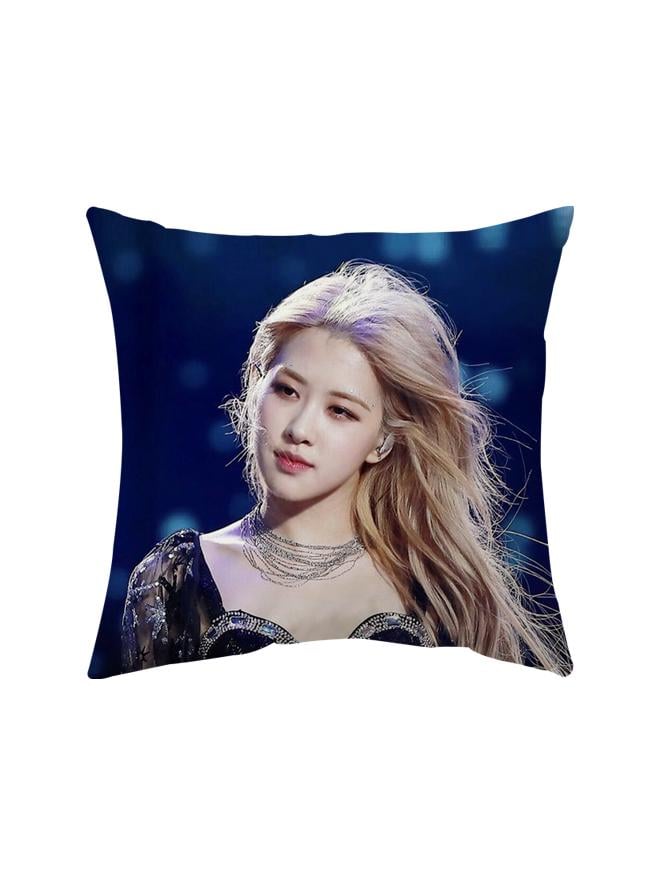 Подушка Blackpink Розэ k-pop двухсторонняя 25х25 см (y0003)