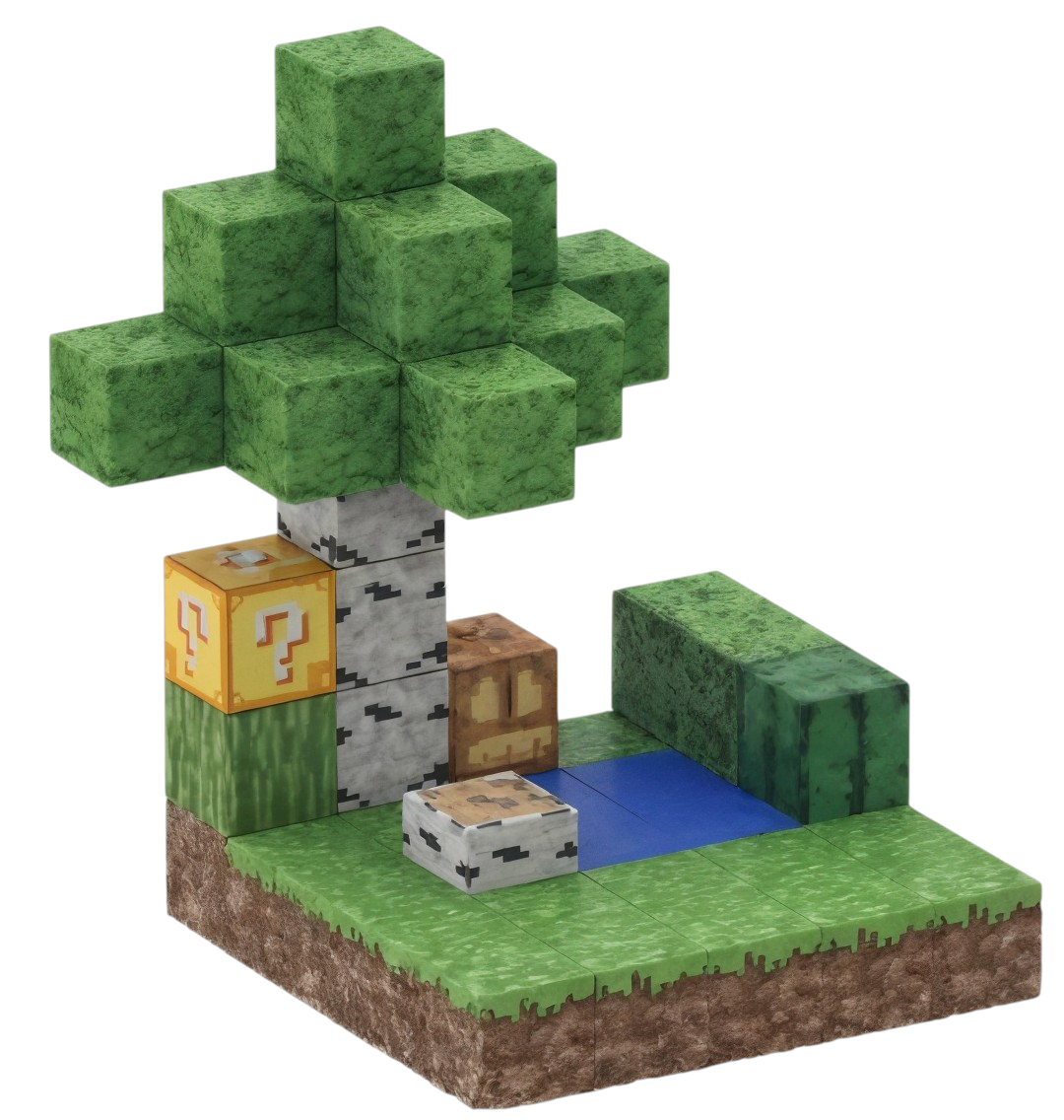 Конструктор магнитный майнкрафт Magnetic Cube маленький лес 48 дет. (10370) Конструктор магнитный майнкрафт Magnetic Cube маленький лес 48 дет. (10370)