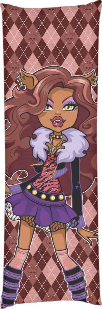 Подушка дакимакура Monster High 10 40x100 см (13531966)
