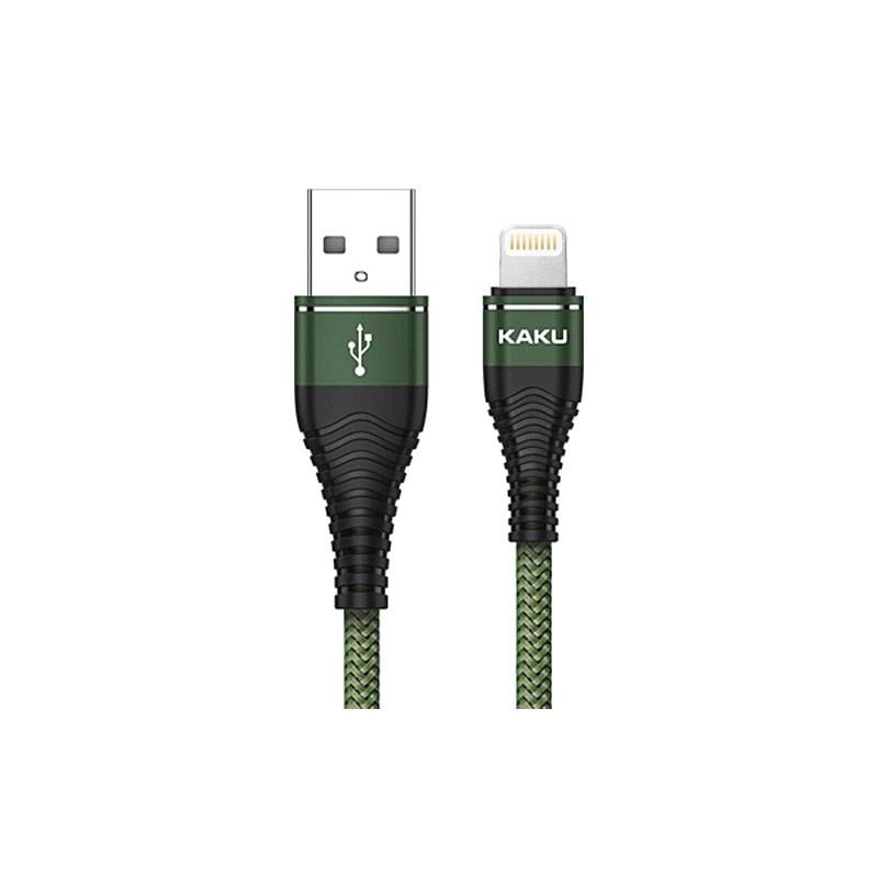 USB кабель Kaku KSC-098 USB-Lightning 1.2 м Green (1253389883)