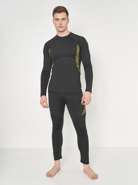 Термобелье быстросохнущее XL Черный (3575225XL)