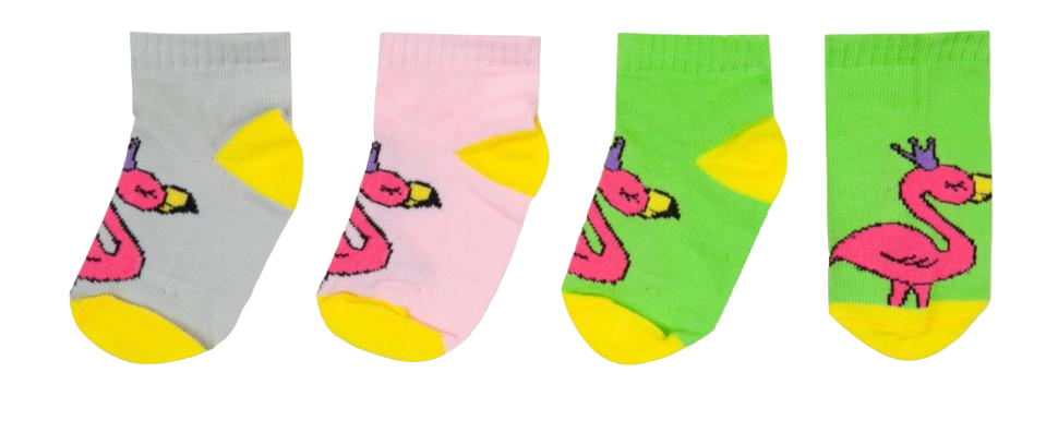 Носки детские хлопковые демисезонные для девочки Gabbi NSD-248 р. 10-12 6 пар (90248)