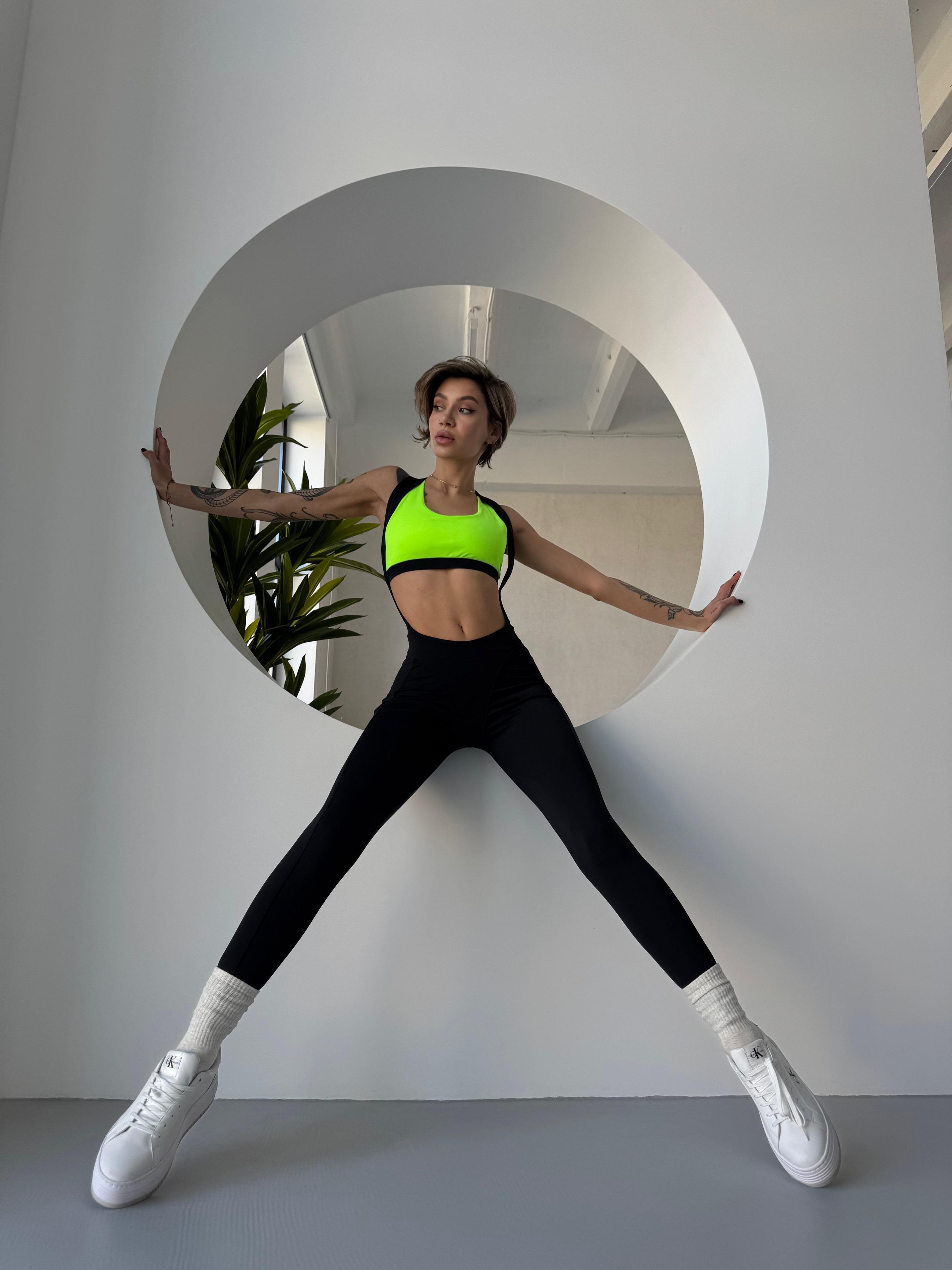 Комбінезон жіночий Nova Vega спортивний без топу XS Чорний (1195-0029) - фото 7 Комбінезон жіночий Nova Vega спортивний без топу XS Чорний (1195-0029) - фото 7